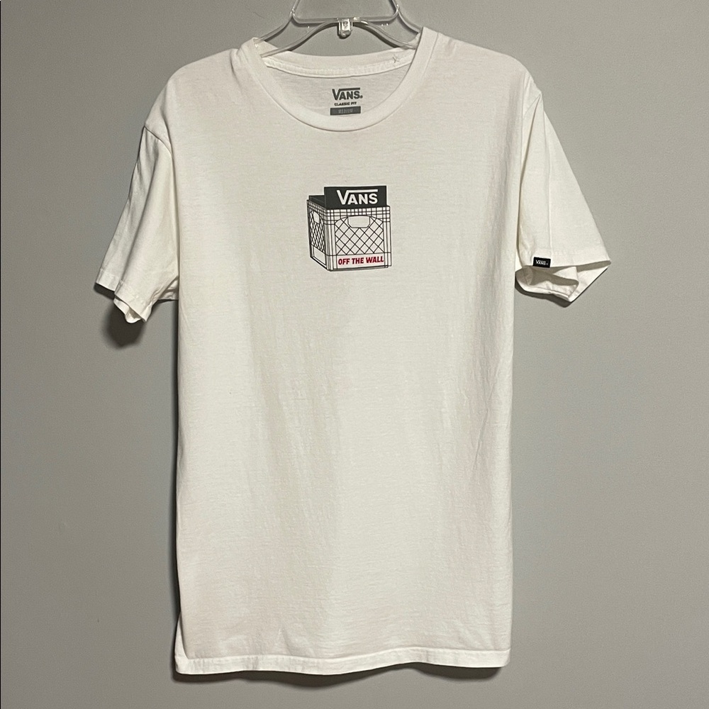 Vans Off The Wall Cotton Classic Fit T-shirt Size Medium